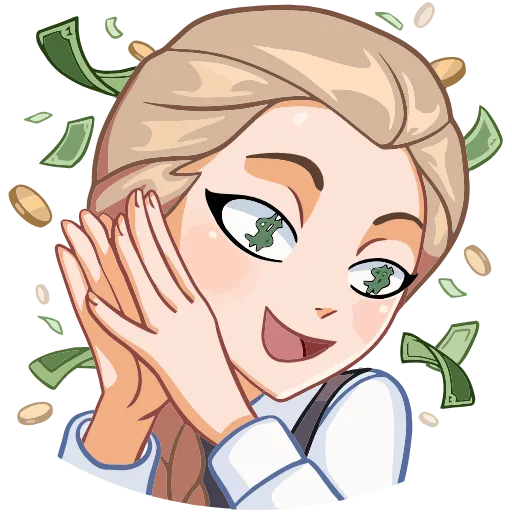 🤑 Эмодзи «Катя» для Telegram