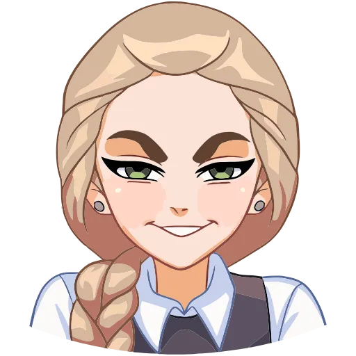 😊 Эмодзи «Катя» для Telegram