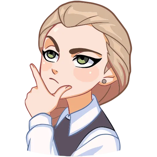 🤔 Эмодзи «Катя» для Telegram