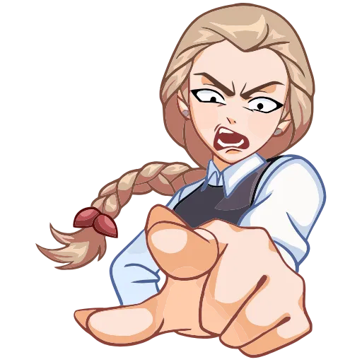 😡 Эмодзи «Катя» для Telegram