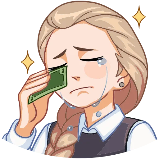 😭 Эмодзи «Катя» для Telegram