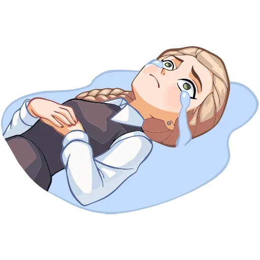 😭 Эмодзи «Катя» для Telegram