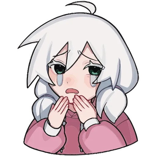 😭 Эмодзи «Оля» для Telegram