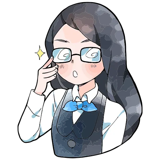 🤓 Эмодзи «Полина» для Telegram