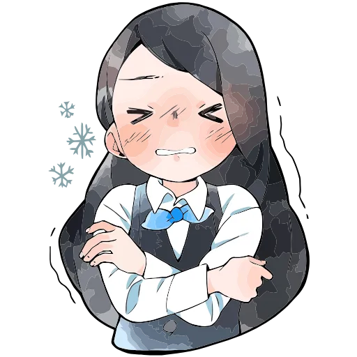 🥶 Эмодзи «Полина» для Telegram