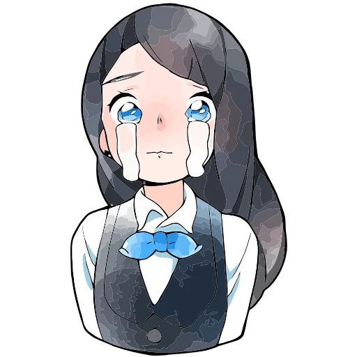 😭 Эмодзи «Полина» для Telegram