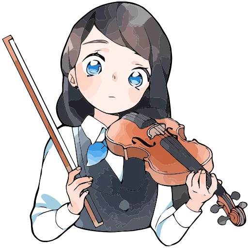 🎻 Эмодзи «Полина» для Telegram