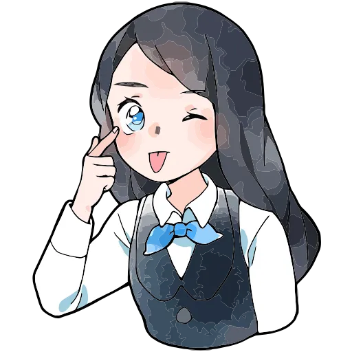 😉 Эмодзи «Полина» для Telegram