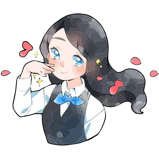 ☺️ Эмодзи «Полина» для Telegram