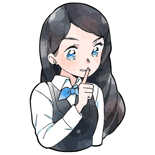 🤫 Эмодзи «Полина» для Telegram