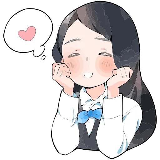 ❤️ Эмодзи «Полина» для Telegram