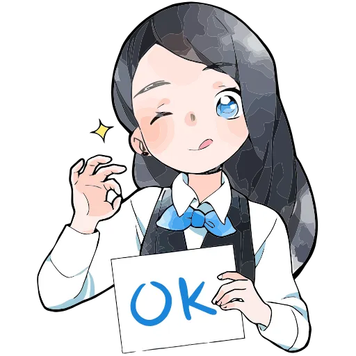👌 Эмодзи «Полина» для Telegram
