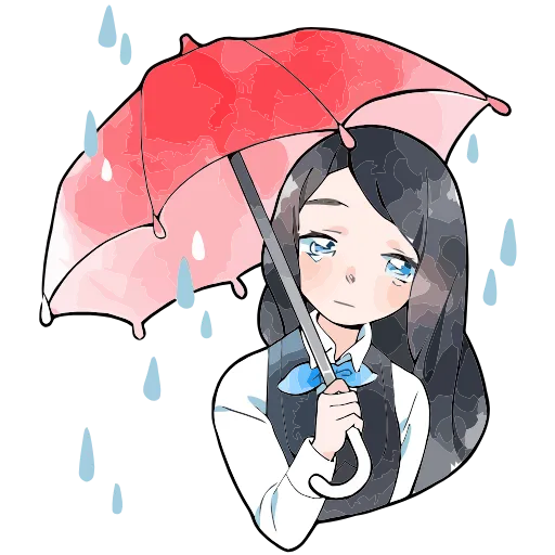 ☔️ Эмодзи «Полина» для Telegram