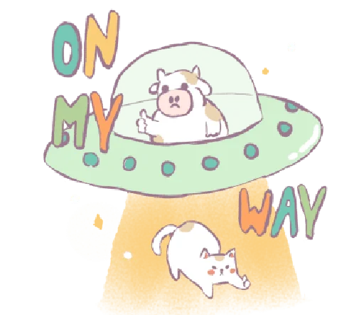 💭 Стикер «tiny reminder» для Telegram