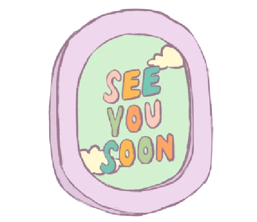 💭 Стикер «tiny reminder» для Telegram