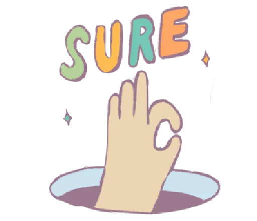 💭 Стикер «tiny reminder» для Telegram