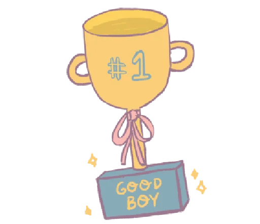💭 Стикер «tiny reminder» для Telegram
