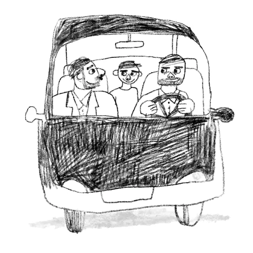 🚗 Стикер «Типа я» для Telegram