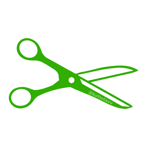 ✂️ Эмодзи «tipa kruto ▷» для Telegram