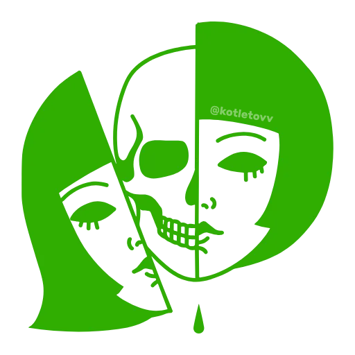💀 Эмодзи «tipa kruto ▷» для Telegram