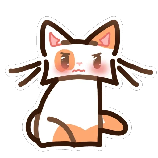 🫣 Стикер «Котек» для Telegram