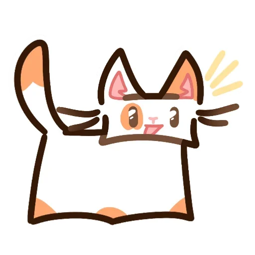 😁 Стикер «Котек» для Telegram