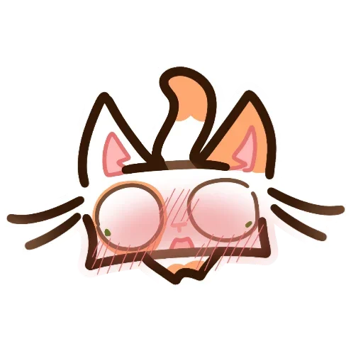 😳 Стикер «Котек» для Telegram