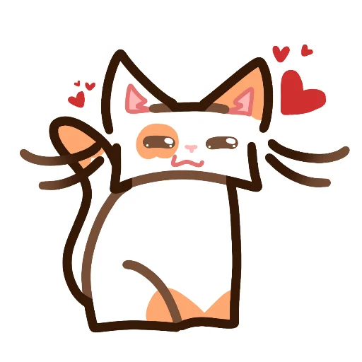 🥰 Стикер «Котек» для Telegram