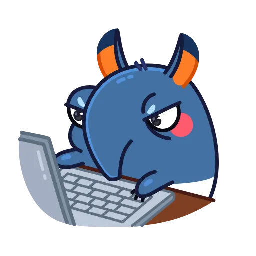 💻 Эмодзи «Типси» для Telegram