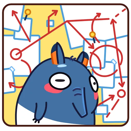 🤯 Эмодзи «Типси» для Telegram