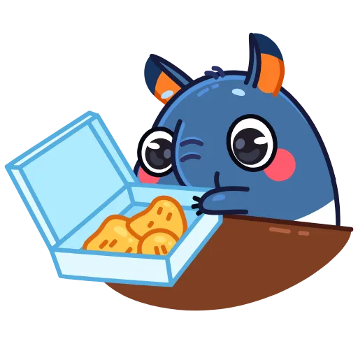 🥠 Эмодзи «Типси» для Telegram