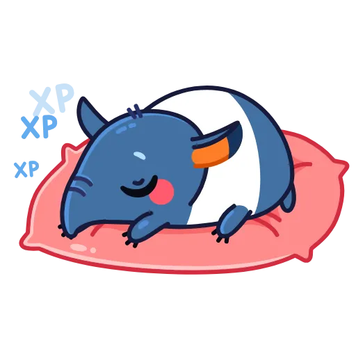 😴 Эмодзи «Типси» для Telegram