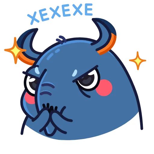 😈 Эмодзи «Типси» для Telegram
