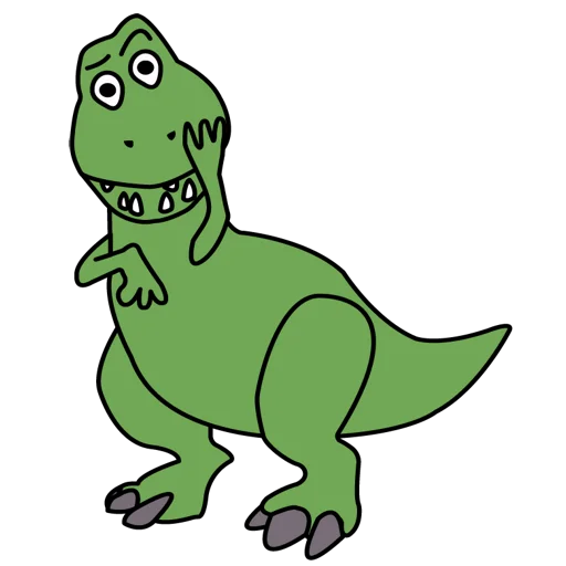 😱 Стикер «tirexdino1» для Telegram