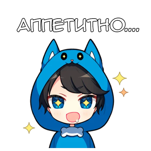 🤩 Стикер «Тирору» для Telegram