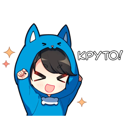 🤩 Стикер «Тирору» для Telegram