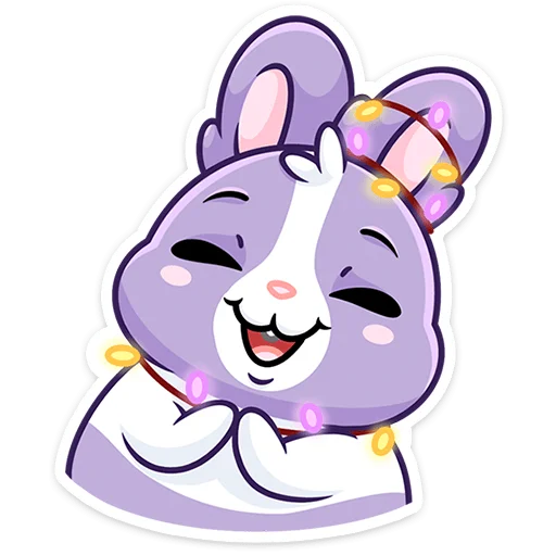 ☺️ Стикер «Кролик Тиша» для Telegram