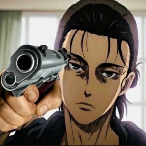 🔫 Стикер «Атака титанов Attack Titans» для Telegram