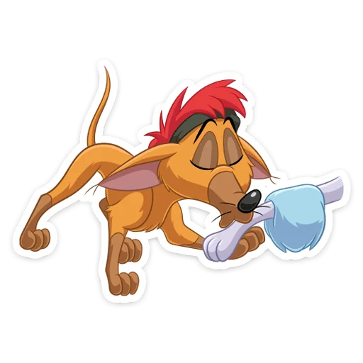 😘 Стикер «Тито и Жоржетта» для Telegram