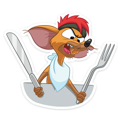 🍽 Стикер «Тито и Жоржетта» для Telegram