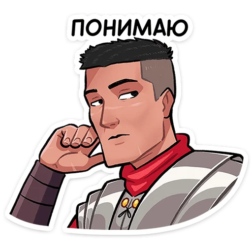 ⭐ Стикер «Легионер Титус» для Telegram