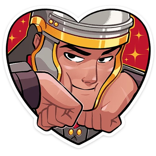 💗 Стикер «Легионер Титус» для Telegram