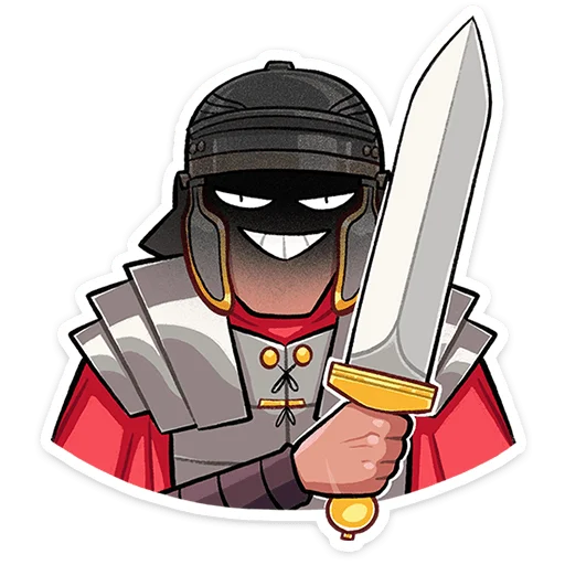 ⭐ Стикер «Легионер Титус» для Telegram