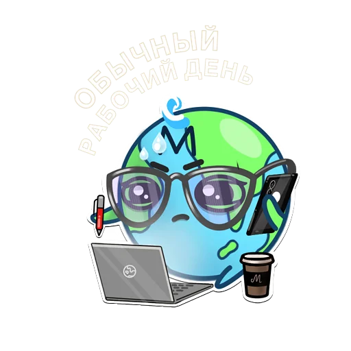 🧑‍💼 Стикер «Millenium» для Telegram