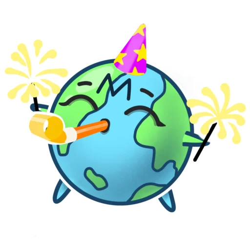 🥳 Стикер «Millenium» для Telegram