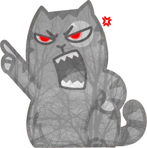 😠 Стикер «Tlenota» для Telegram