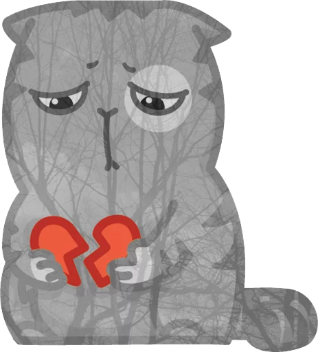💔 Стикер «Tlenota» для Telegram