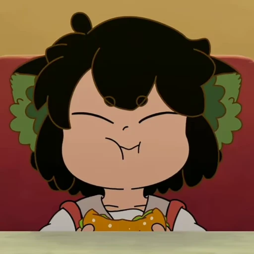 🍔 Стикер «The Legend of Hei» для Telegram