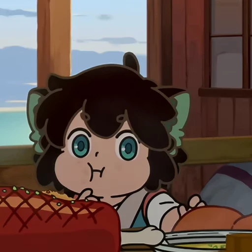 🤤 Стикер «The Legend of Hei» для Telegram