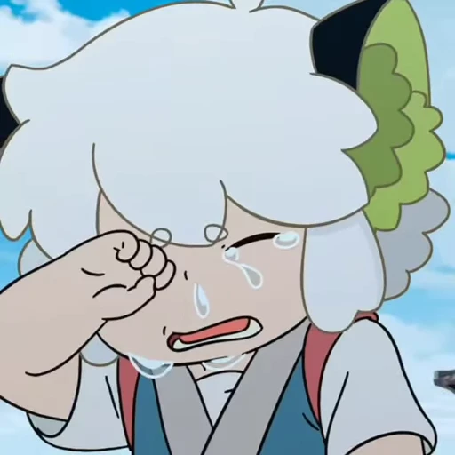 😭 Стикер «The Legend of Hei» для Telegram